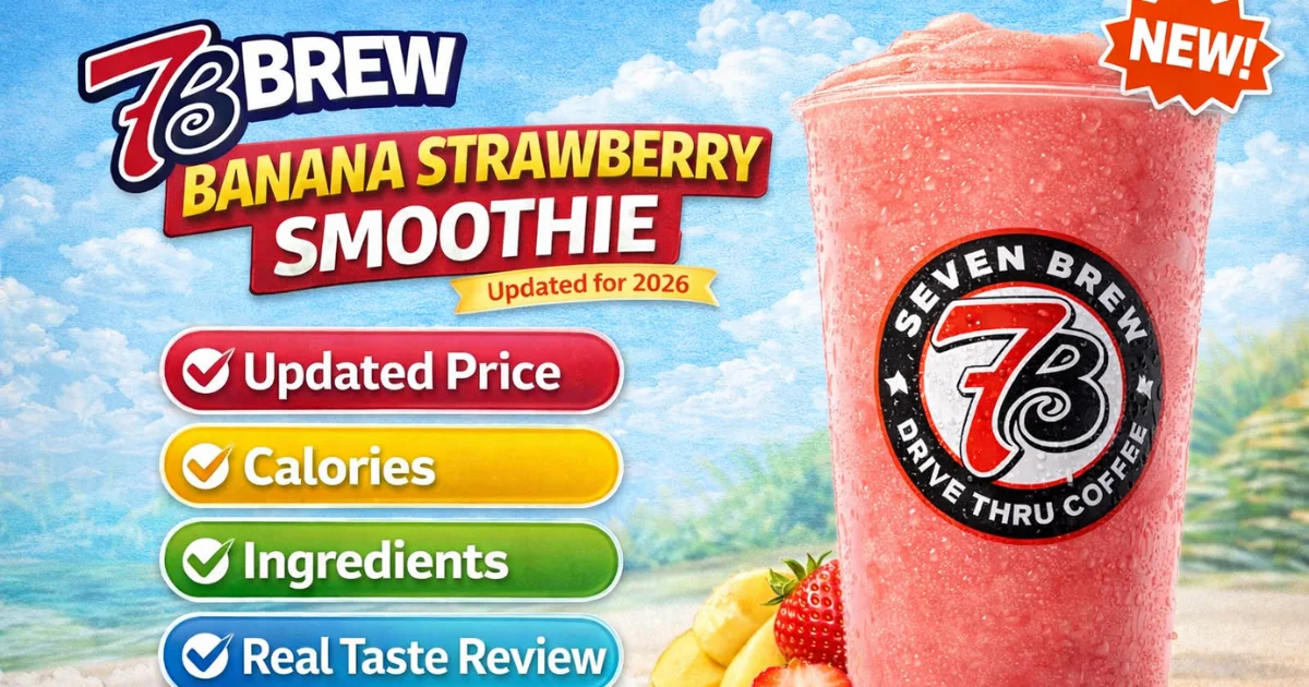 Banana-Strawberry smoothie