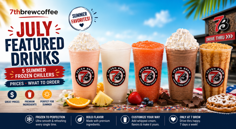 7 Brew July 2026 Featured Drinks: 5 Summer Frozen Chillers, Prices, and What to Order 7 July-2026-Featured-Drinks