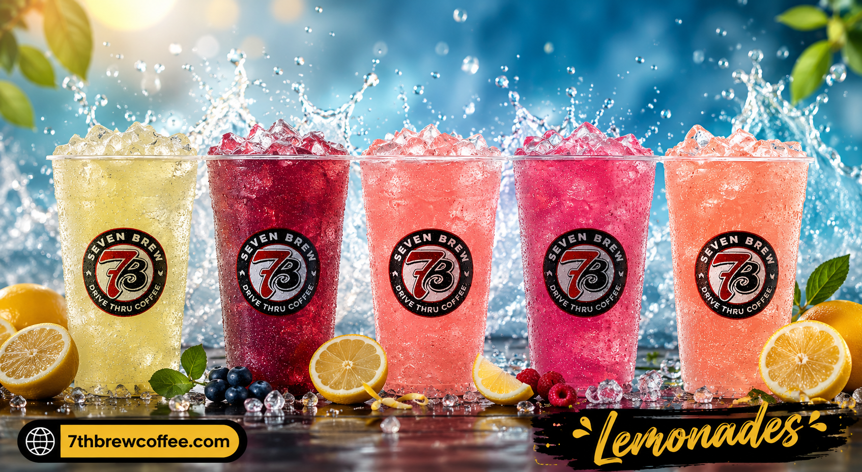 Lemonades at 7 Brew