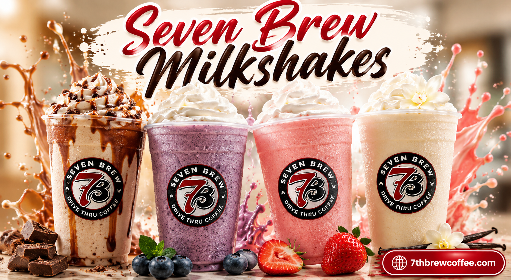 Seven Brew Milkshakes
