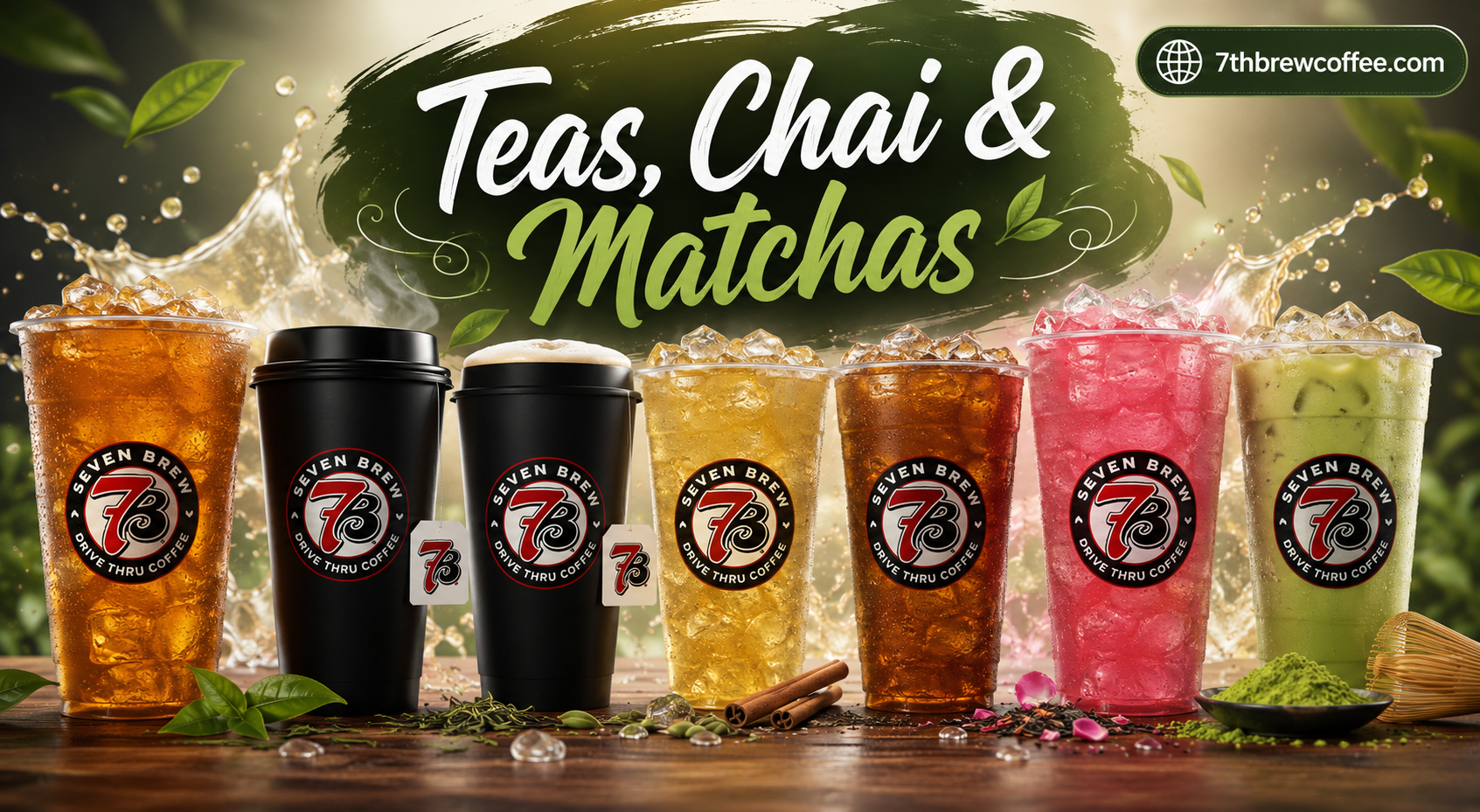 Teas Chai Matchas at 7 Brew