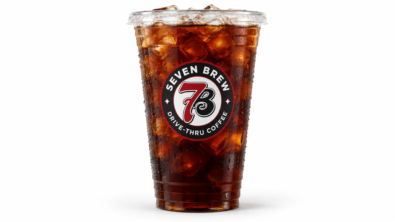 7 Brew Cold Brew 2026: Best Flavors, Calories, Caffeine & Iced Coffee Guide 1 7 Brew cold brew: a plain iced cold brew coffee in a Seven Brew drive-thru cup